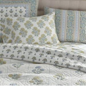 New The Company Store
Marigold Twill Ivory Multi Queen Cotton Duvet
Cover